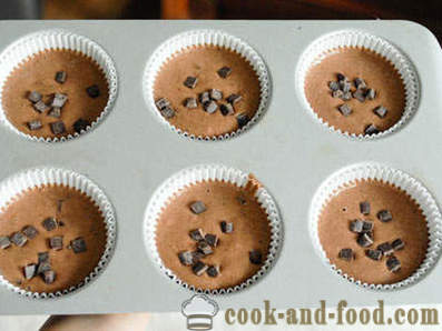 Čokoládové muffiny - krok za krokem recept