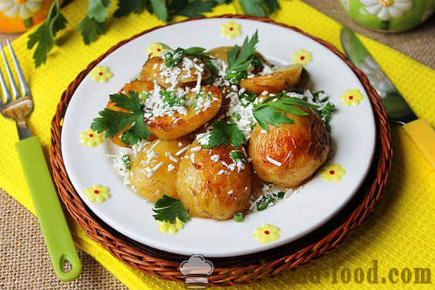 Vařené smažené brambory