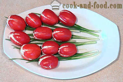 Slavnostní složení Tomato - tulipány