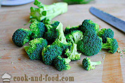 Pyré z brokolice polévka se smetanou