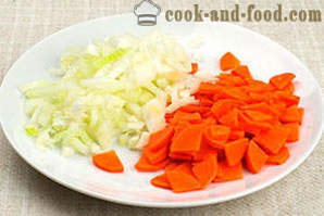 Zeleninová polévka s masem a rýží