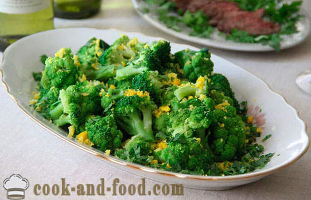 Jednoduchý recept brokolice s vaječným olejem
