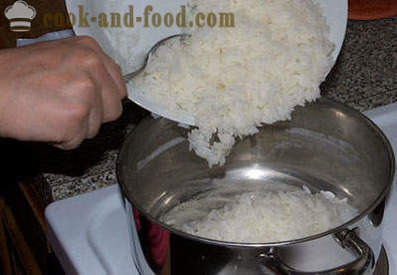 Mléko rýžová kaše - krok za krokem recept