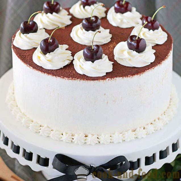 Čokoládový dort s višněmi