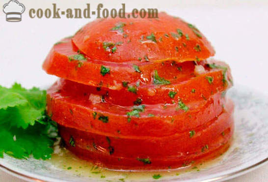 Pikantní předkrm z rajčat