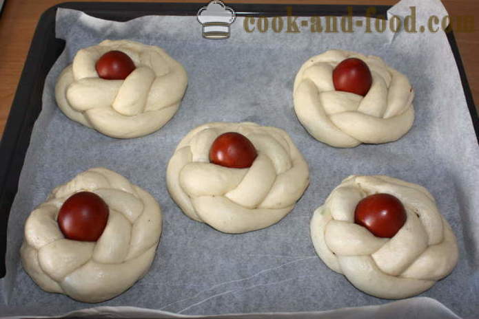Chutné buchty s vejcem velikonoční - jak vytvořit chutné velikonoční sušenky, krok za krokem recept fotografiích