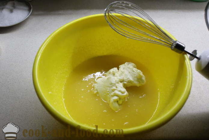 Otevřená meruňkový koláč - jak se peče meruňkový koláč, krok za krokem recept fotografiích