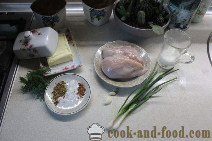 Karbanátek polévka z mletého kuřecího masa - jak se dělá karbanátky z mletého masa polévky, krok za krokem recept fotografiích