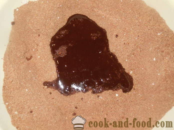Domácí čokoládový dort s kondenzovaným mlékem brambor - jak vařit dort brambory krok za krokem recept fotografiích
