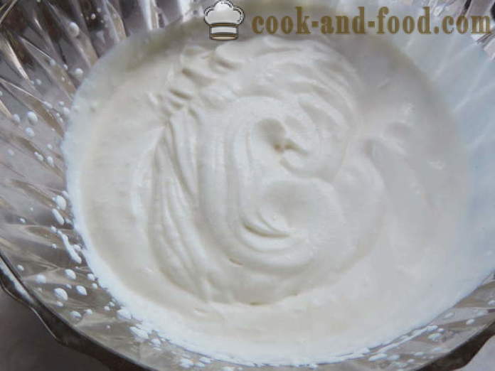Karamel zmrzlina z kozího mléka bez vajec - Jak připravit domácí zmrzlinu bez vajec, krok za krokem recept fotografiích