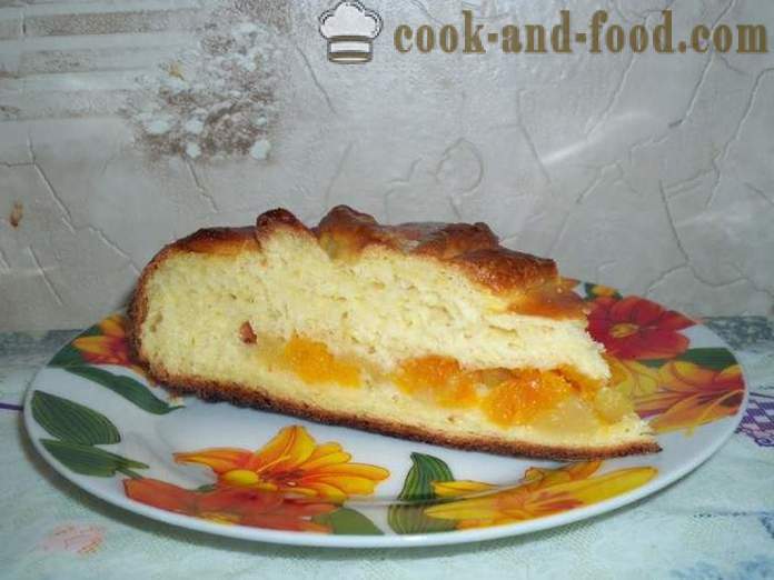 Jednoduché dýňový koláč s těsta - jak dělat dýňový koláč, krok za krokem recept fotografiích
