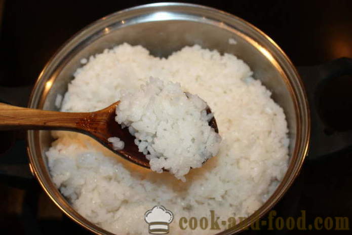 Nejlepší sushi rýže s octa rýže - jak se vaří rýže na suši doma krok za krokem recept fotografiích