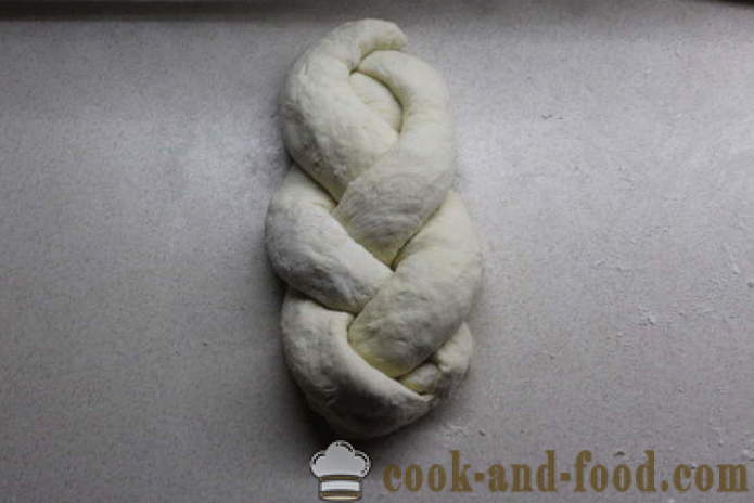 Pečený kvasnice chleba s olivami a papriky - jak se peče italský chléb v troubě, s krok za krokem recept fotografiích
