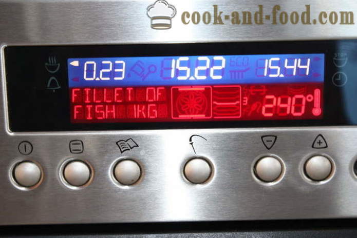 Makrely plněná cibule v troubě - jak vařit makrela s rýží, krok za krokem recept fotografiích