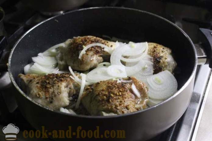 Chakhokhbili Kuře v georgiánský - jak vařit chakhokhbili doma krok za krokem foto-recept