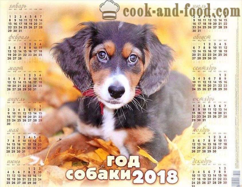 Kalendář 2018 - Rok Psa na východním kalendáři: stahujte zdarma vánoční kalendář se psy a štěňata.