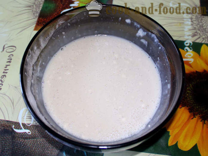 Domácí čokoládová vanilkový pudink s mlékem - jak vařit pudink doma krok za krokem recept fotografiích