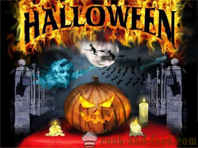 Scary Halloween karty s odpoledne - obrázky a pohlednice pro Halloween zdarma