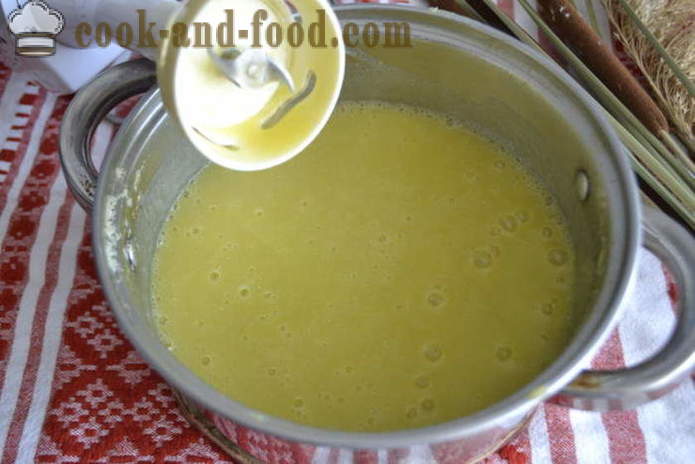 Lahodný zeleninová polévka s uzeným masem - vařit zeleninovou polévku, krok za krokem recept fotografiích