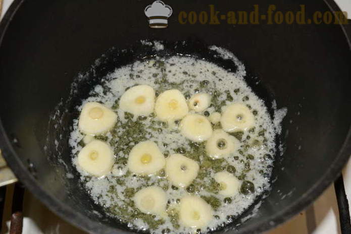 Lahodný zeleninová pyré ze zmrzlé brokolice - jak vařit brokolice protlaku, krok za krokem recept fotografiích