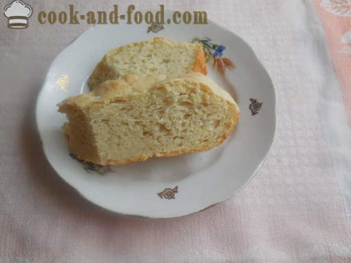 Domácí chléb s bramborovou kaší - jak vařit brambor chléb doma krok za krokem recept fotografiích