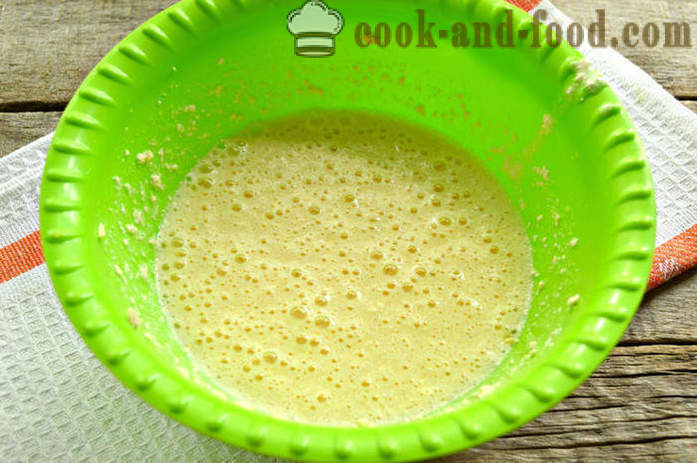 Lemon koláč na krupici a jogurt ve tvaru dortu - Jak se dělá Kefír manu, krok za krokem recept fotografiích