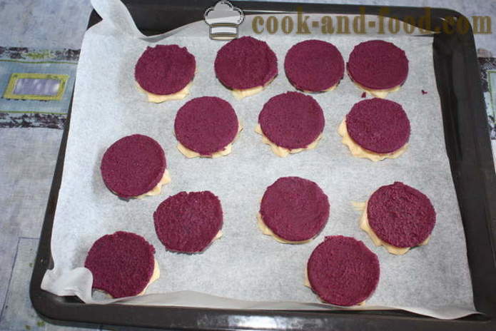 Shu pudink koláče s fialovým krakelinom - jak vařit dort Shu doma, klasický recept s fotkou