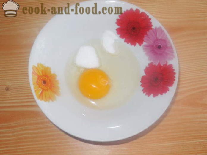 Těsto na knedlíky na vaječné séra - jak míchat těsto na knedlíky, krok za krokem recept fotografiích