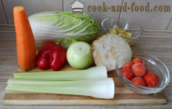 Celer polévka pro hubnutí - jak připravit polévku celeru zhubnout krok za krokem recept fotografiích