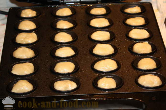 Sušenky Ořechy jako dítě - Jak se dělá sušenky s kondenzovaným mlékem ořechy, starým krok za krokem recept fotografiích