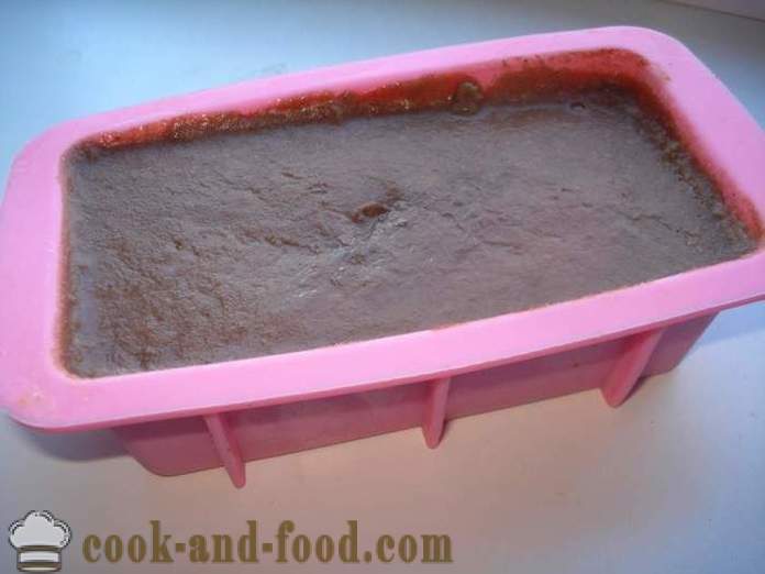 Domácí zmrzlina s kakaem a škrobu - Jak se dělá čokoládové zmrzliny doma, krok za krokem recept fotografiích