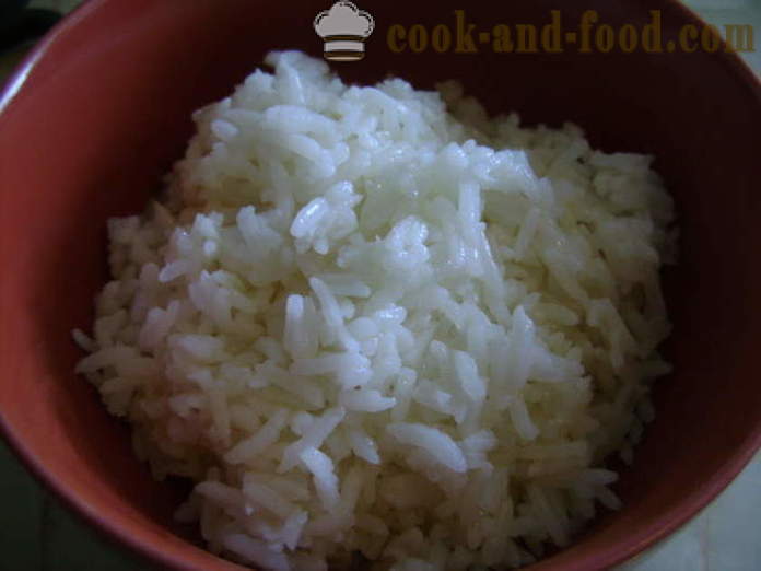 Delicious hrudky rýže obloha - jak vařit ostrý rýže obloha v čínštině, krok za krokem recept fotografiích