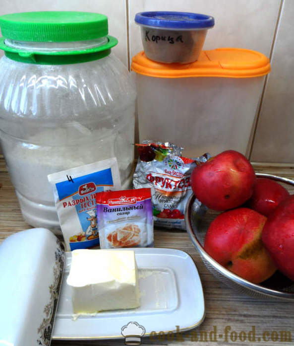 Nejjednodušší jablečný koláč - jak udělat jablkový koláč v troubě, se krok za krokem recept fotografiích