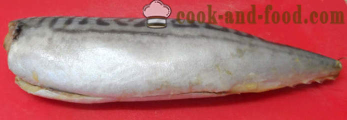 Makrela konzervy v teriyaki omáčkou na pánvi - jak vařit chutné smažené makrely krok za krokem recept fotografiích
