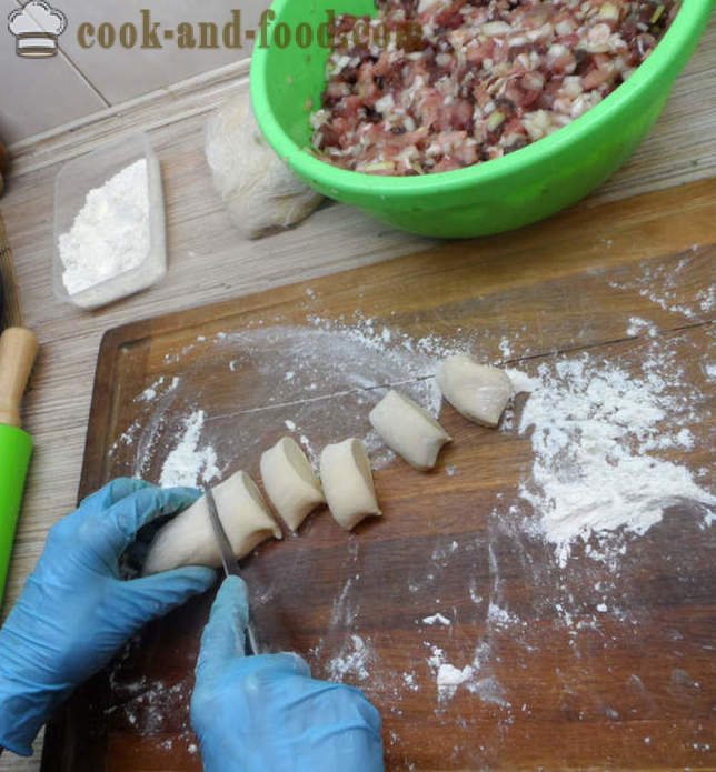 Delicious knedlíky s masem - Jak se dělá knedlíky doma krok za krokem recept fotografiích