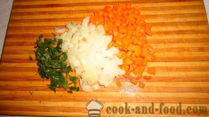 Králičí polévka s bramborami - jak uvařit chutnou polévku z králíka, krok za krokem recept fotografiích
