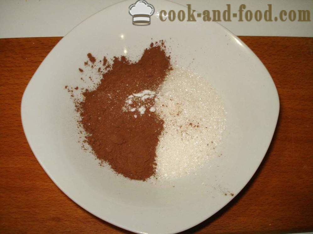 Domácí kakao s mlékem - jak vařit kakao s mlékem, krok za krokem recept fotografiích