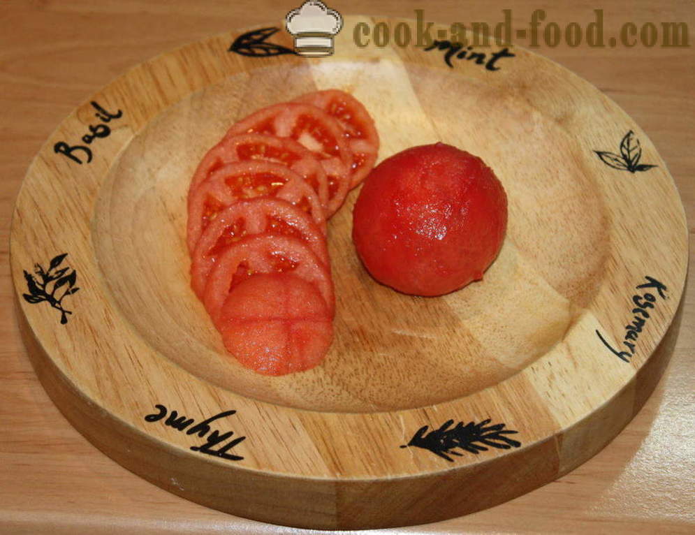 Maso kastrol s cuketou a rajčaty - jak vařit maso kastrol do trouby s krok za krokem recept fotografiích