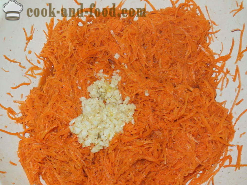 Mrkev v korejštině - jak vařit mrkev v korejský doma krok za krokem recept fotografiích