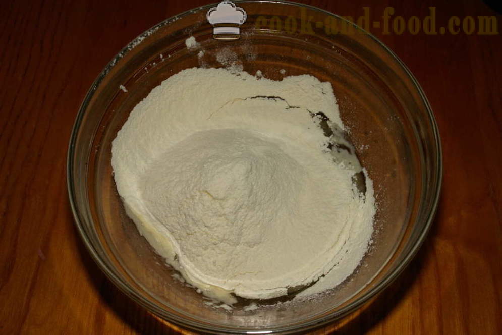 Smažené koláče s dýní z nekvašeného těsta - jak vařit koláče s dýní na pánvi, se krok za krokem recept fotografiích