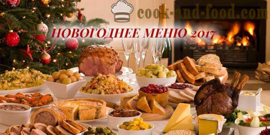Co vařit pro nový rok 2017 - silvestrovské menu na rok kohouta, recepty s fotografiemi
