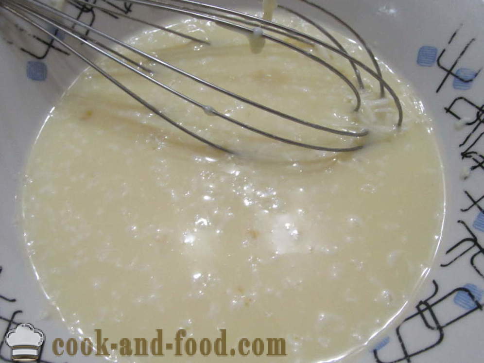 Šťavnaté vepřové kotlety v troubě s sýrovém těstíčku - jak vařit vepřové kotlety v troubě, s krok za krokem recept fotografiích