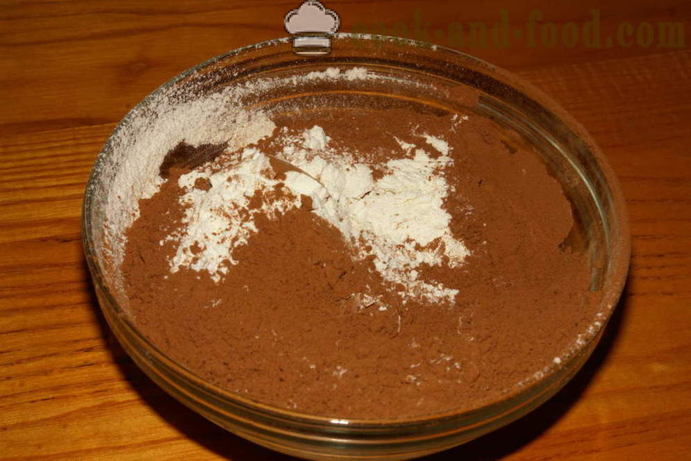 Rychlá a snadná sušenky čokoláda čip - jak se dělá sušenek doma krok za krokem recept fotografiích