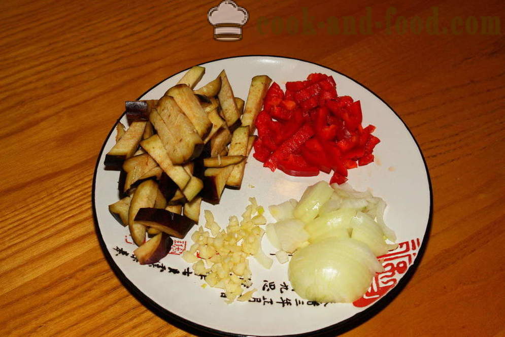 Kuřecí řízek v čínštině: se zeleninou a rýží - jak vařit kuře v čínštině, krok za krokem recept fotografiích