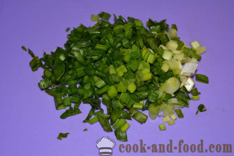 Chutný salát z artyčoků a mrkev a zelené cibule - jak připravit salát z artyčoků a mrkví recept s fotkou