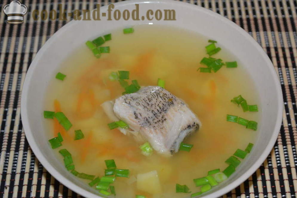 Delicious polévka ze štiky v domácnosti - jak vařit rybí polévka ze štiky, krok za krokem recept fotografiích