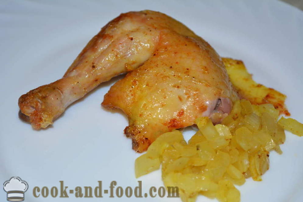 Plněná kuřecí s křupavou kůrkou pečené v troubě - jako pečené kuře v celé troubě, krok za krokem recept fotografiích