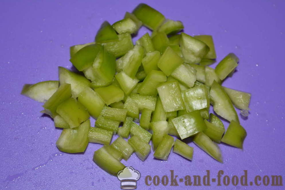 Delicious drolit pohanky se zeleninou v pánvi - jak vařit pohanku se zeleninou, krok za krokem recept fotografiích