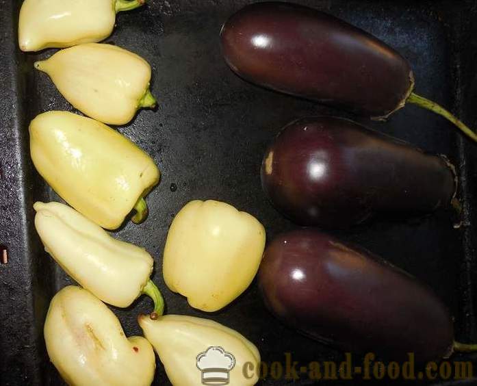 Raw lilek kaviár - jak vařit syrové vejce lilek krok za krokem recept fotografiích