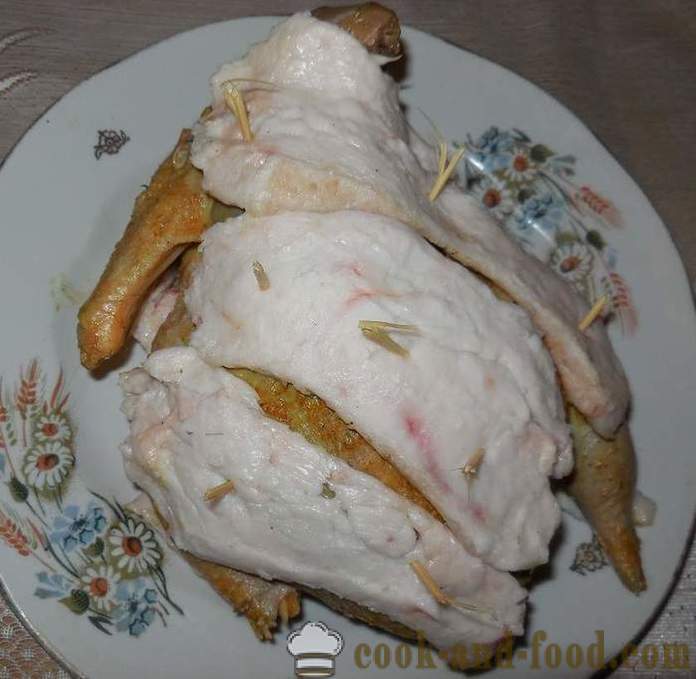 Wild Pheasant pečené v troubě - jako lahodný vařit bažanta v domácnosti, recept s fotkou